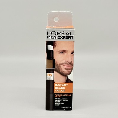 L Oreal Men Expert Instant Temporary Beard Color & Filler 05 Light Medium Brown