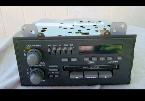 TESTED 94-97 OEM GMC Chevy Blazer Jimmy S10 Sonoma Sierra Radio STEREO CASSETTE - Picture 2 of 5