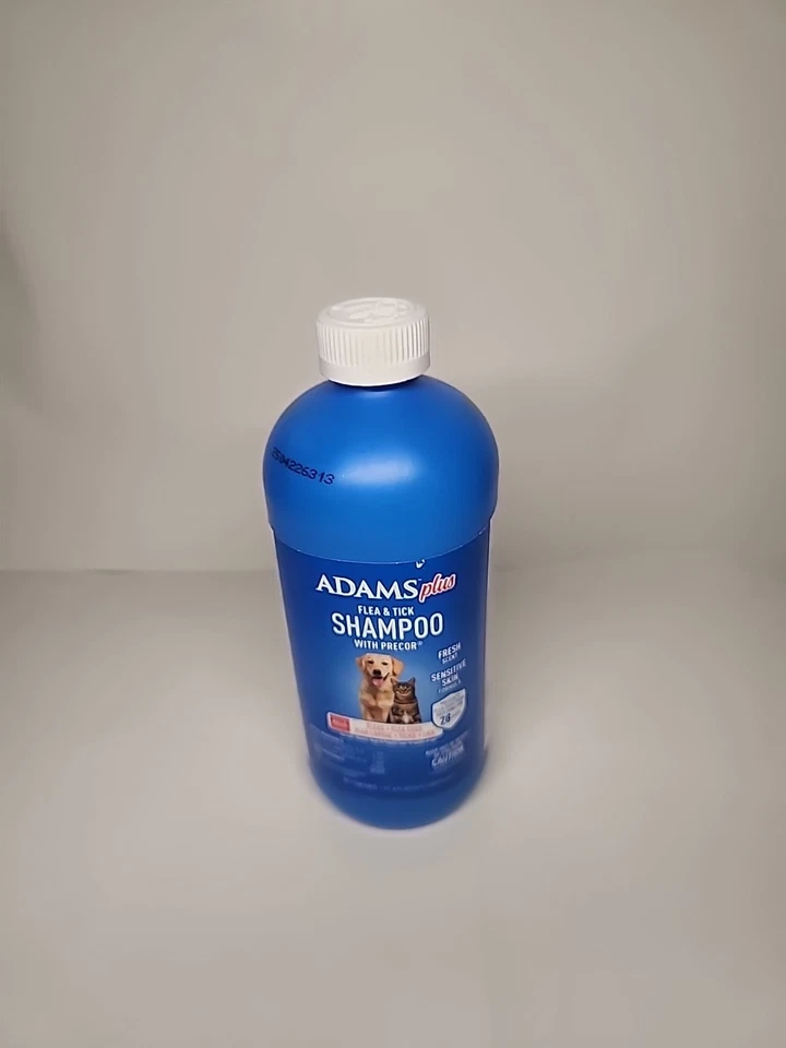 Adams Plus Flea & Tick Shampoo with Precor for Cats, Kittens, Dogs & Puppies Ove - Image 4 of 4