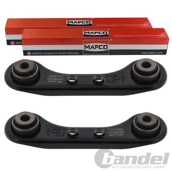 2X Mapco Querlenker Hinten Unten Vorne Passend FüR Honda Civic CR-V | 54521-image