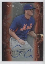 2014 Bowman Sterling Prospect Orange Refractor 73/75 Gavin Cecchini Auto 2d9