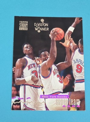 1993-94 Stadium Club Super Teams Division Winners #18 Knicks BASKETBALL Card 2G
