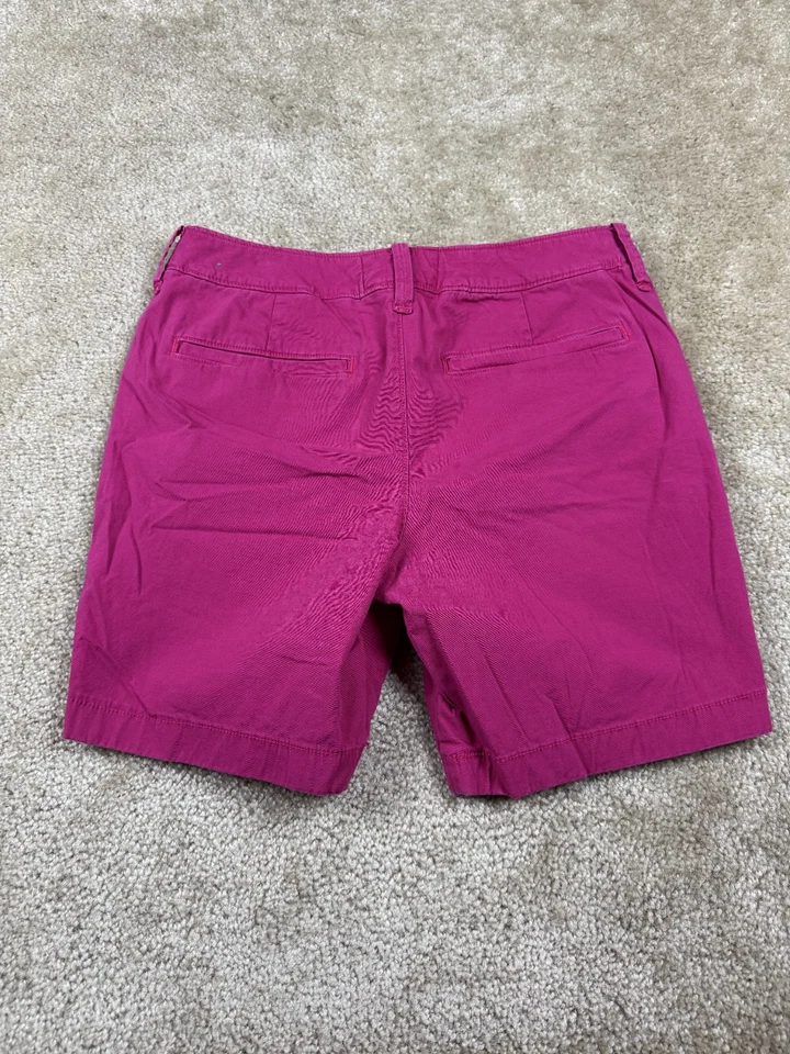 Pantalones Cortos Hollister Beach Prep Fit Rosa Algodón Elástico Talla 30 Preppy Beach B323 Foto 3 de 4