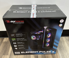 iBUYPOWER Element Pulse X EXBA7N5701 Gaming PC Ryzen 7 RTX 5070 32GB 2TB SSD RGB