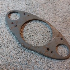 Original Mk1  BMC clasdic Mini Speedo Binnacle  Backing mounting  metal   Plate