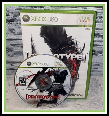 2009 _ XBOX 360 _ PROTOTYPE _ (CASE & GAME DISC ONLY)
