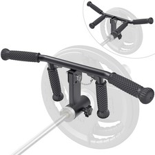 T Bar Row Attachment for 2" Olympic Barbell Bar, Solid Adjustable Multi-Grip ...