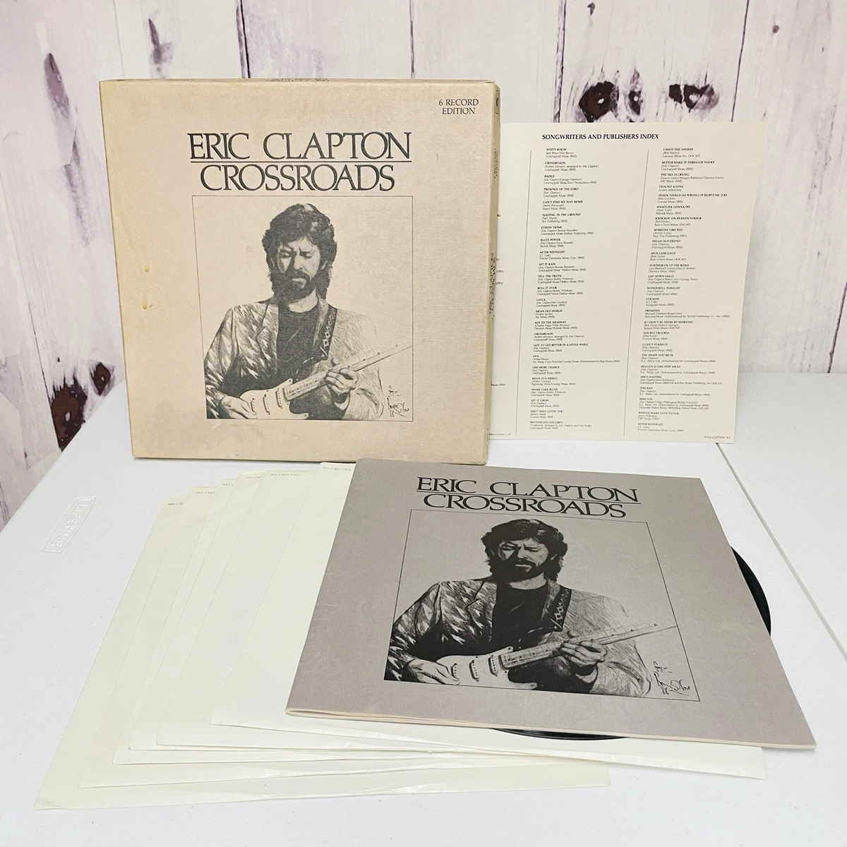 Eric Clapton Box Set 33 RPM Speed Vinyl Records for sale | eBay