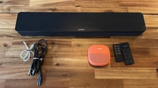 Bose TV Speaker Home Theater Soundbar, Used With extra Remote and Bonus Speaker