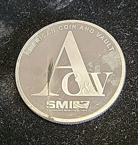 American Coin & Vault SMI USA 1oz One Troy Ounce 999 Silver Round Bullion