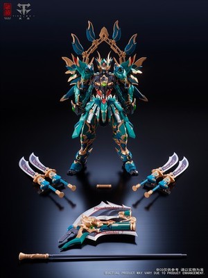 Cang Dao Model Azure Dragon Collectible Action Figures Limited Models Toys H28cm