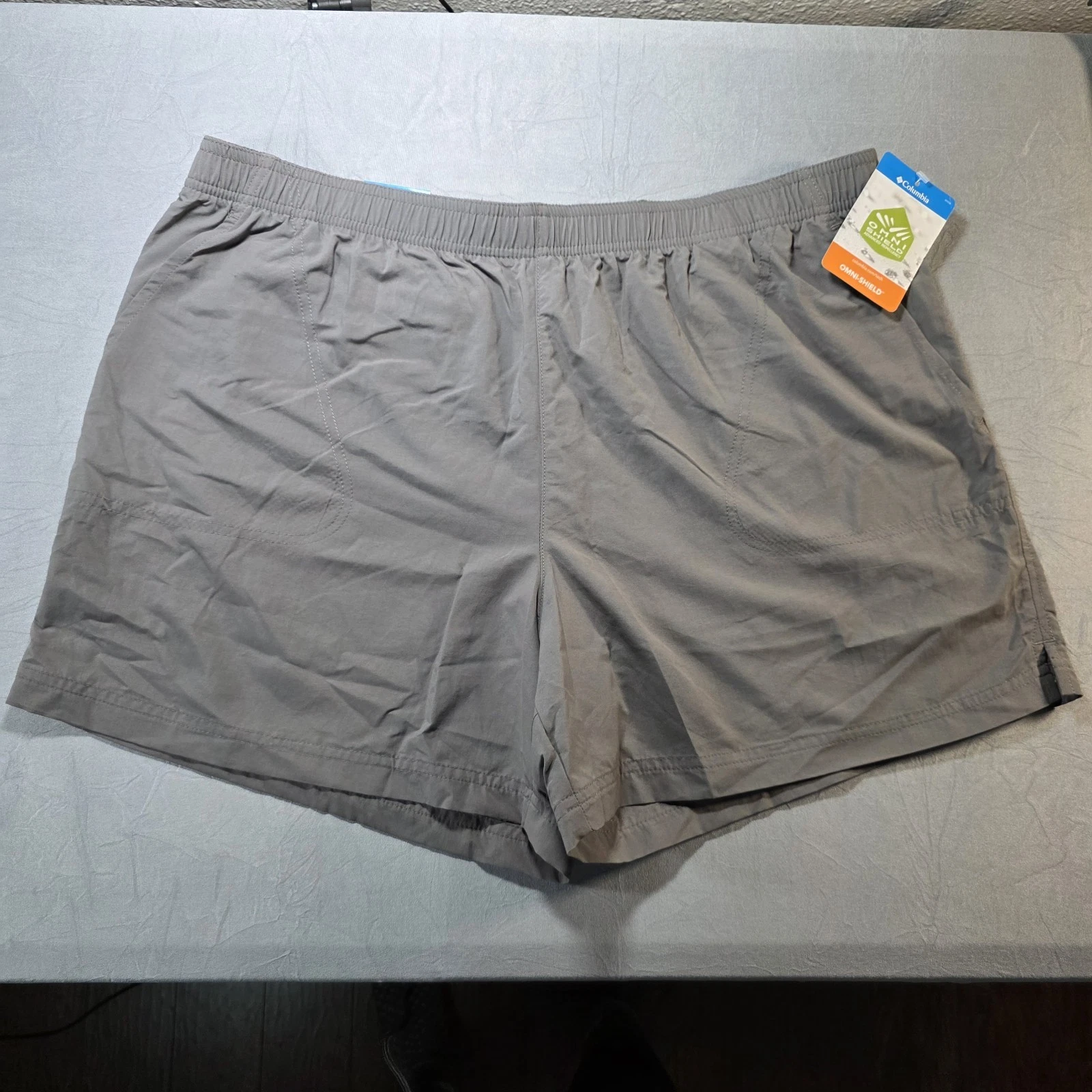 Columbia Women's Sandy River Short II, City Grey, X-Large 5" Inseam