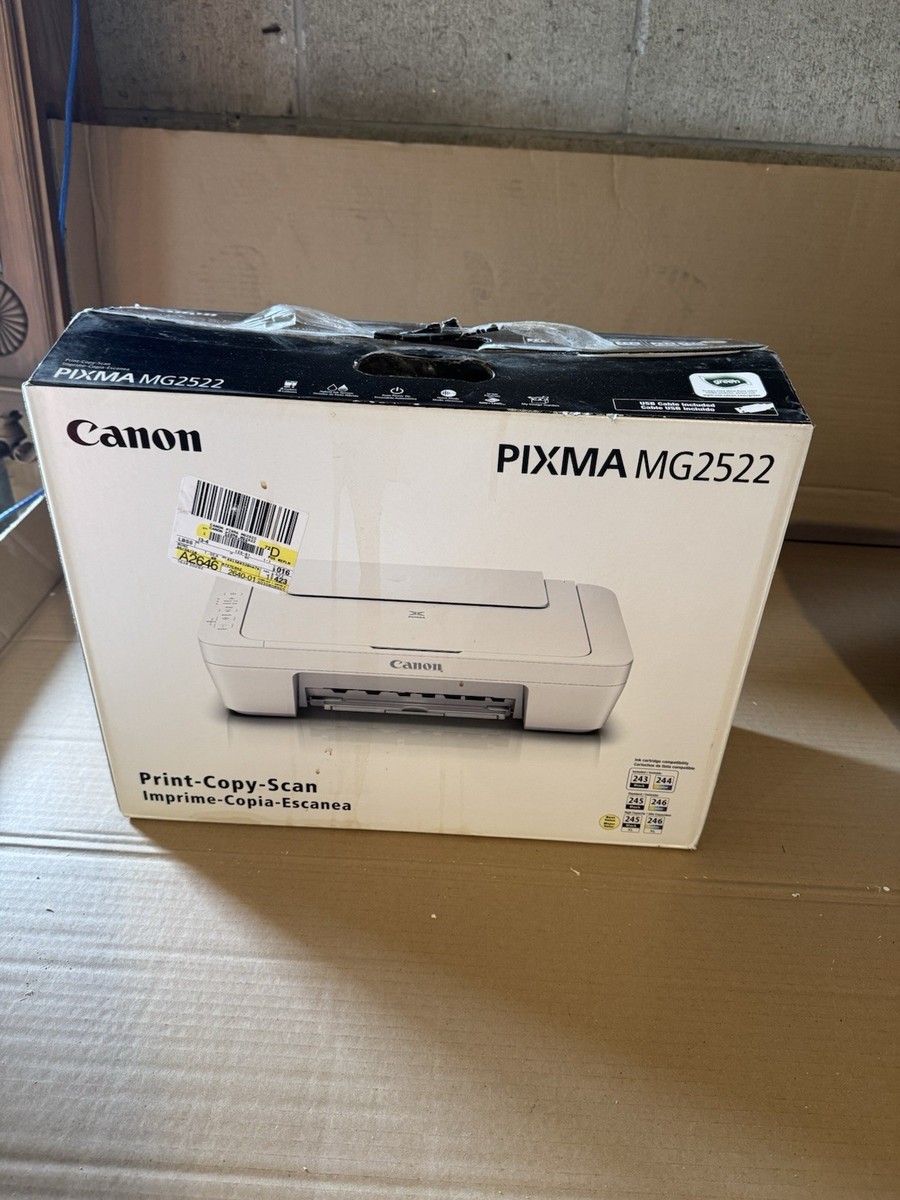 Canon Pixma MG2522 All-in-One Inkjet Printer Scanner and Copier