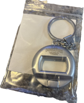 LEE DUNGARESS [ CAN'T BUST EM ] METAL CAN / BOTTLE OPENER KEY RING KEYCHAIN !