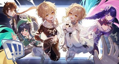 Anime aether lumine raiden shogun venti zhongli Playmat Gaming Mat Desk 2245