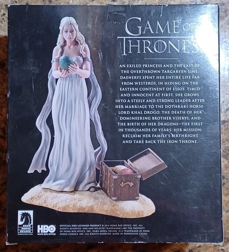 Figura Dark Horse HBO Juego de Tronos Daenerys Targaryen 7.5" Nueva en Caja BC-TOP Foto 3 de 4