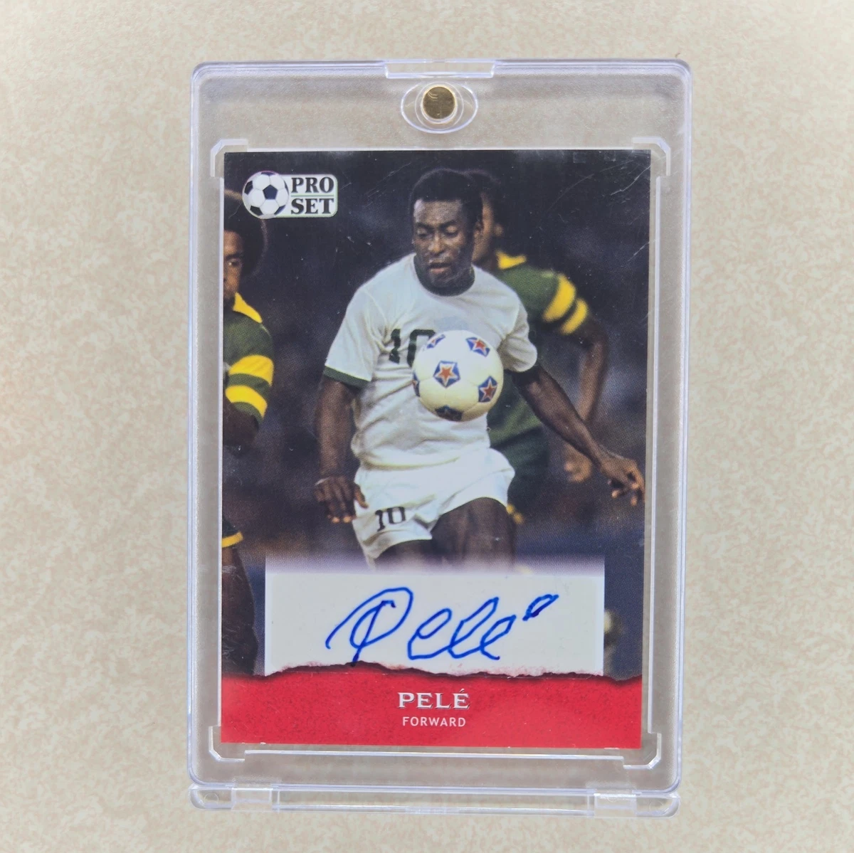 Soccer Brazil Autographed Sports Trading Cards & Accessories for