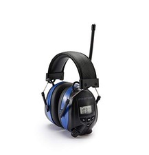 Bluetooth Ear Defenders with FM/AM Digital Radio & Built-In Audio