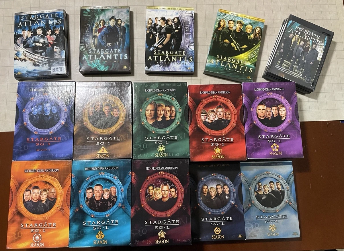 Stargate SG 1 Complete Series DVDs & Blu-ray Discs for sale | eBay