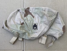 US Military Desert Camo PASGT Helmet Cover Size Medium