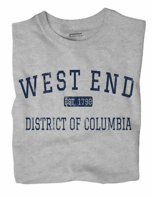 West End DC T-Shirt Washington, D.C. EST
