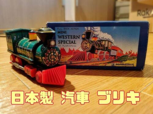 BURIKI Showa Retro Masudaya MASUDAYA Tin Toy Train Vintage Tin toys - Picture 1 of 6