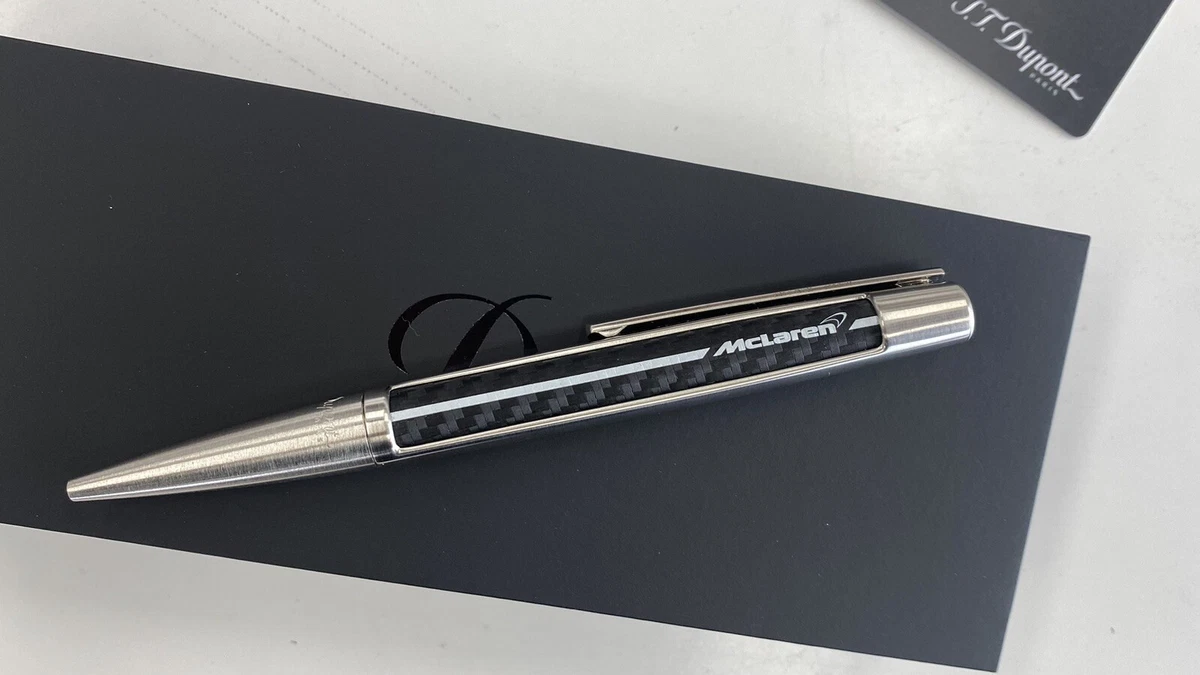 S.T. DUPONT SPECIAL EDITION MCLAREN DEFI BALL PEN NEW 100% AUTHENTIC RETAIL $600