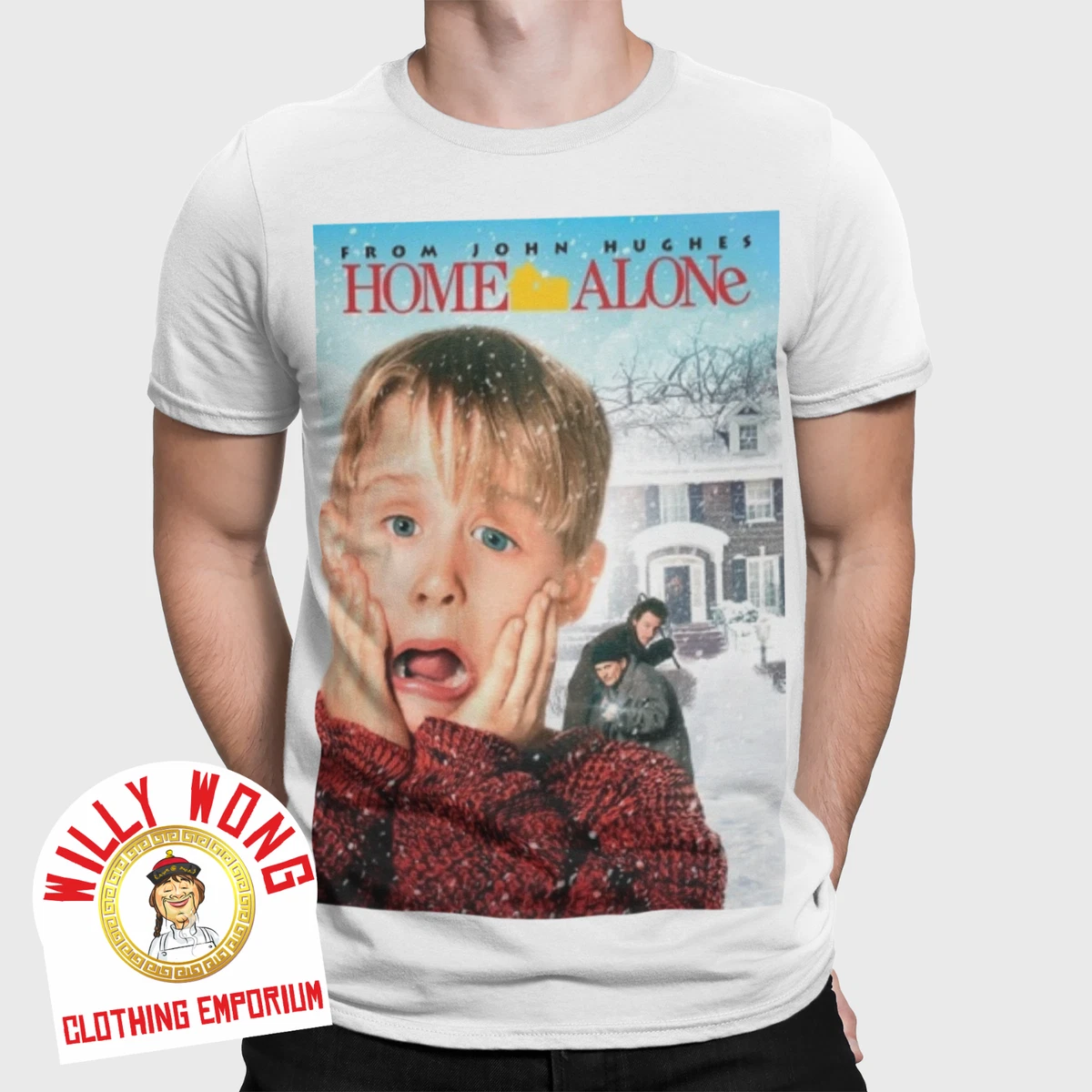 HOME ALONE T-SHIRT KEVIN CLASSIC TV MOVIE RETRO VINTAGE KIDS CHILDREN XMAS  TEE | eBay