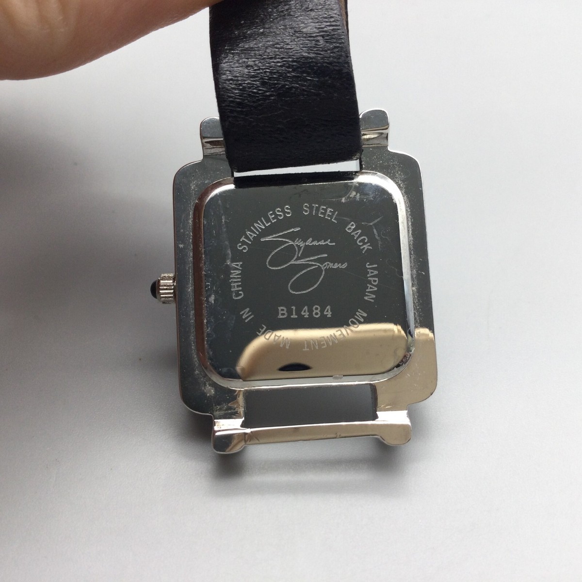 Suzanne Somers Black and Silver Crystal Watch Suzanne Somers Bling Watch Women 25mm Crystal Silver Tone  main image 2
