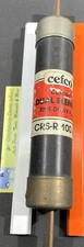 CEFCO CRS-R 100, 100 Amp Fuse, CEFCON, Dual Element, RK5, 600VAC, Free US Ship