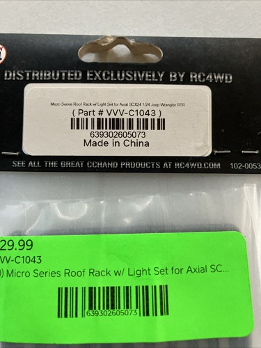 SCX24 Scale Accessories DTSCX24-58 & 59 F/R Bumper Black, VVV-C1043 & VVV-C1052 - Picture 6 of 20