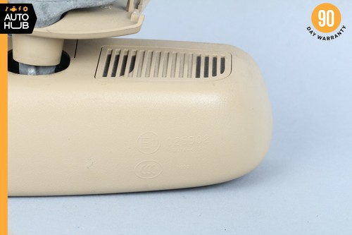 10-14 Mercedes W221 S550 S63 AMG CL550 Interior Rear View Mirror Beige OEM - Picture 7 of 11