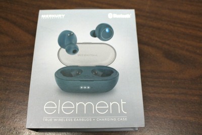 Merkury Innovations Element True Auriculares inalámbricos + Funda Cargadora  | eBay