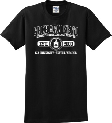 Sherman Kent School for Intelligence Analysis CIA Unisex T-Shirt (S-5X)