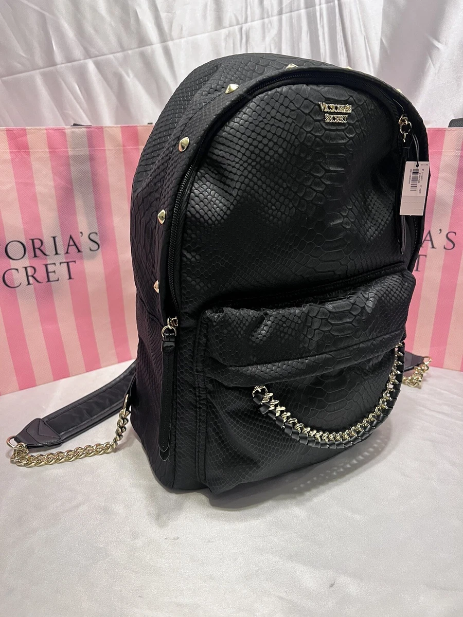 Victoria’s Secret Backpack Python Stud City Black LAST ONE