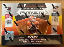 NEW 2021 Panini Prizm NFL Draft Picks Football Red Ice (Mega Box 60 CARDS)