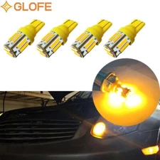 GLOFE Light 10-LED Side Marker Indicator Light License Bulbs Lamps Amber Yellow