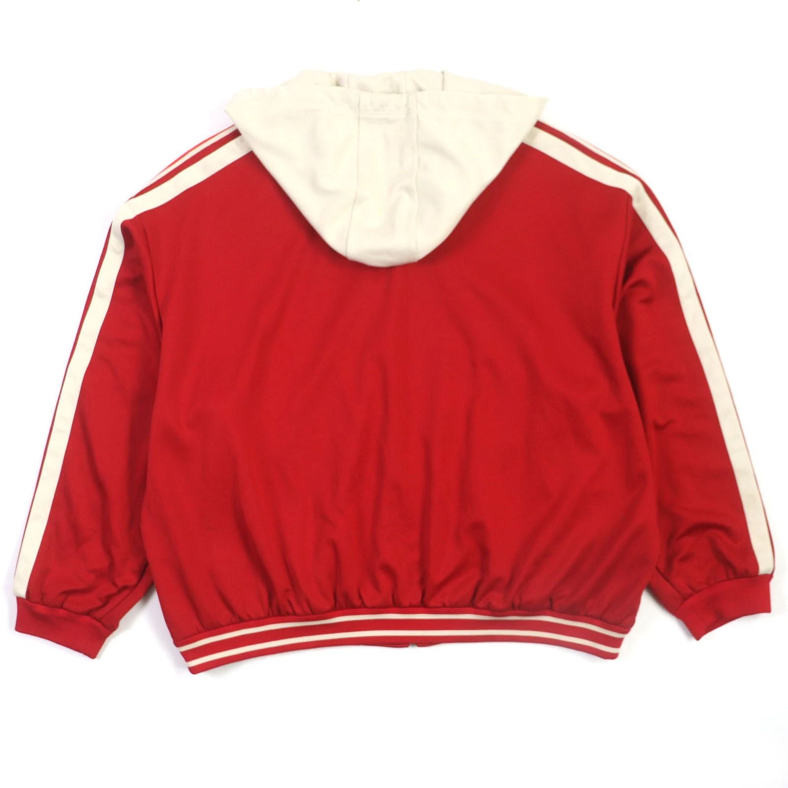 Maglia tecnica Gucci 19AW 575758 Interlocking G con cappuccio rossa usata 2505SM