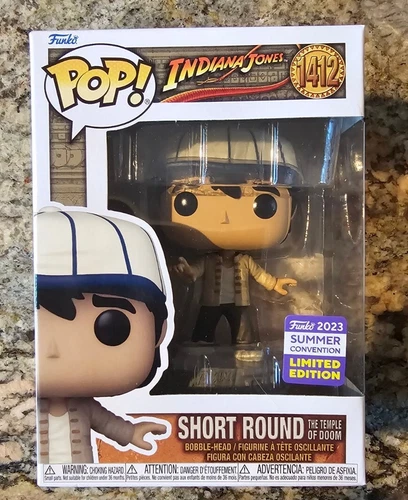 FUNKO POP! 2023 SC EXCLUSIVE - SHORT ROUND (Indiana Jones) #1412