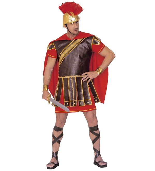 Costume Carnevale Uomo Centurione Romano Travestimento Romani PS