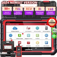 Launch X431 Pro Elite V+ Car Obd2 Scanner All System Diagnostic Tool Ecu Coding