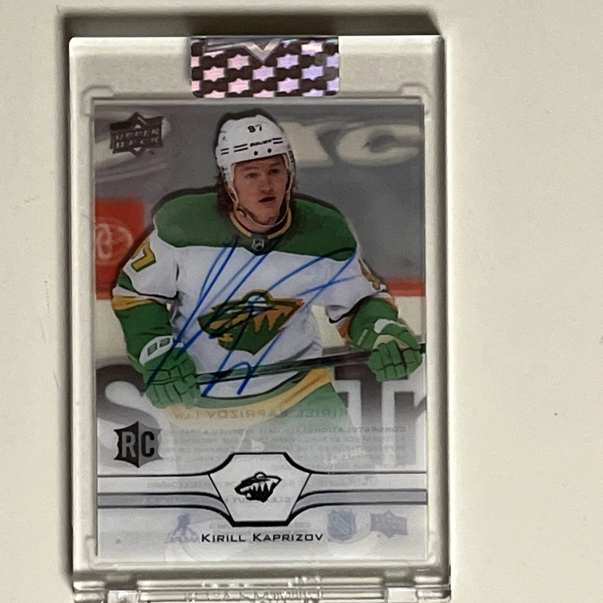 2020-21 Upper Deck Clear Cut - Kirill Kaprizov #CC-KK for sale | eBay