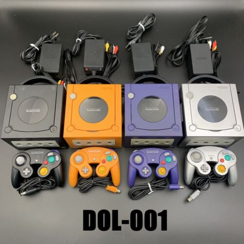 Nintendo GameCube DOL-001 console+OEM controller Used NTSC-U/C US - 第 1/8 張圖片