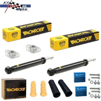2x MONROE STOSSDÄMPFER + PROTECTION KIT + DOMLAGER + SACHS SCHRAUBENSATZ HINTEN