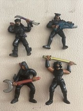 Vintage Mattel GUTS Military Action Soldiers Aikido Force Ninja 1986 Lot of