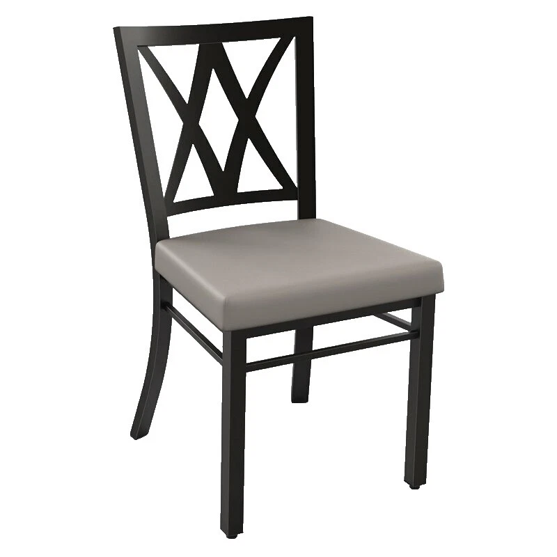 Faux Leather Brown Dining Chairs