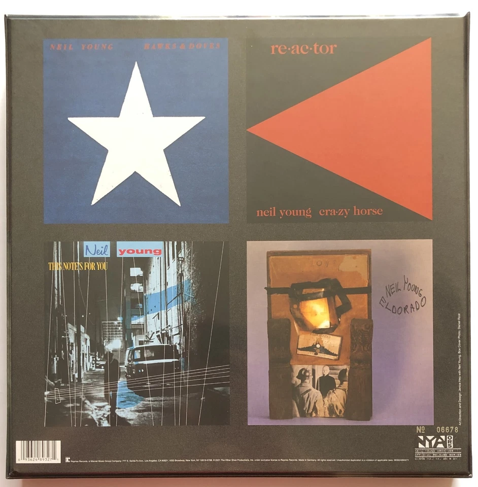 Neil Young Official Release Series Vinyl Box Set New Sealed Discs 13 14 20 21 - Image 2 of 4