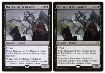 MTG C19 MIC Overseer of the Damned MINT (SELECT)