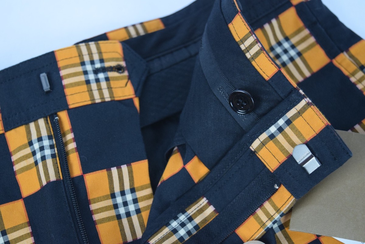 【関税&送料込み】Burberry Quilts NWT $560 Mens Burberry Scott Cotton Shorts Plaid IP Check
