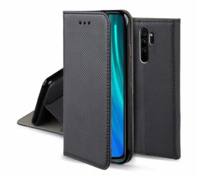 XIAOMI REDMI NOTE 8 PRO Handyhülle Buch Case Cover Schale SMART Magnet SCHWARZ 